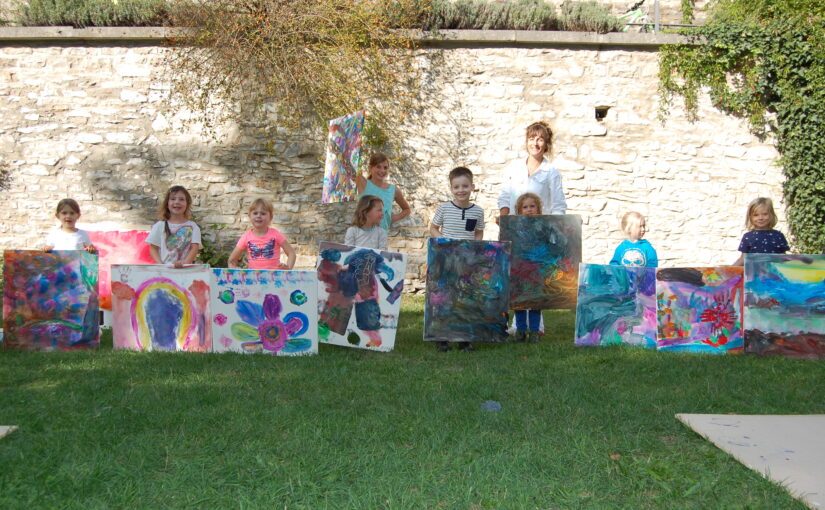 Action Painting Workshop für Kids ab 4